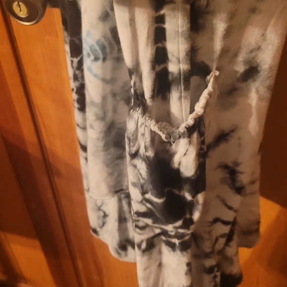 Scared Threads Tye Dyed Cotton handkerchief hem dress pocket. One size M L XL. - Picture 7 of 7